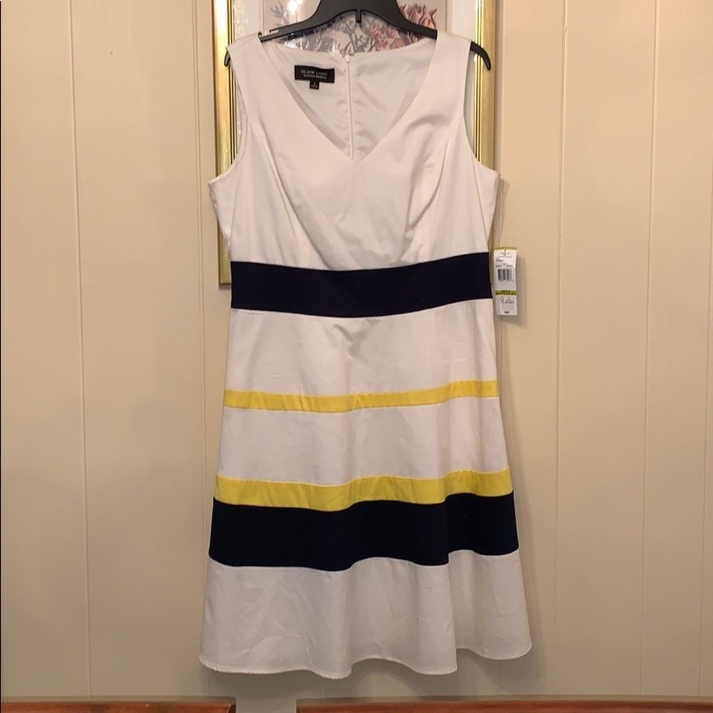 Black Label three color gorgeous dress